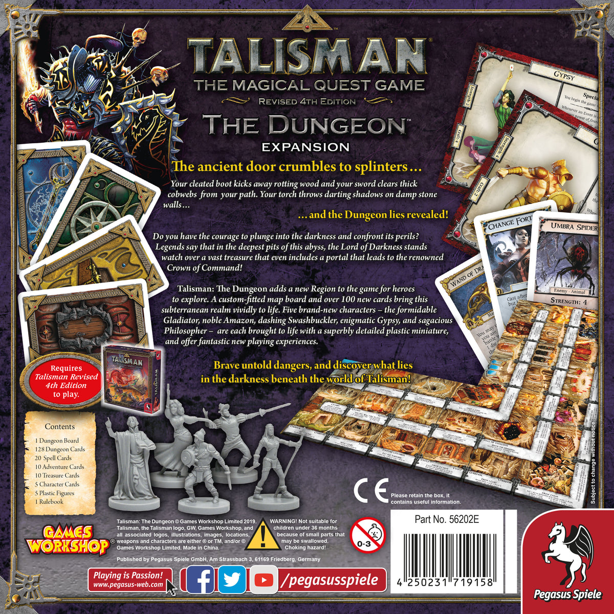 Talisman 4th Edition Dungeon
