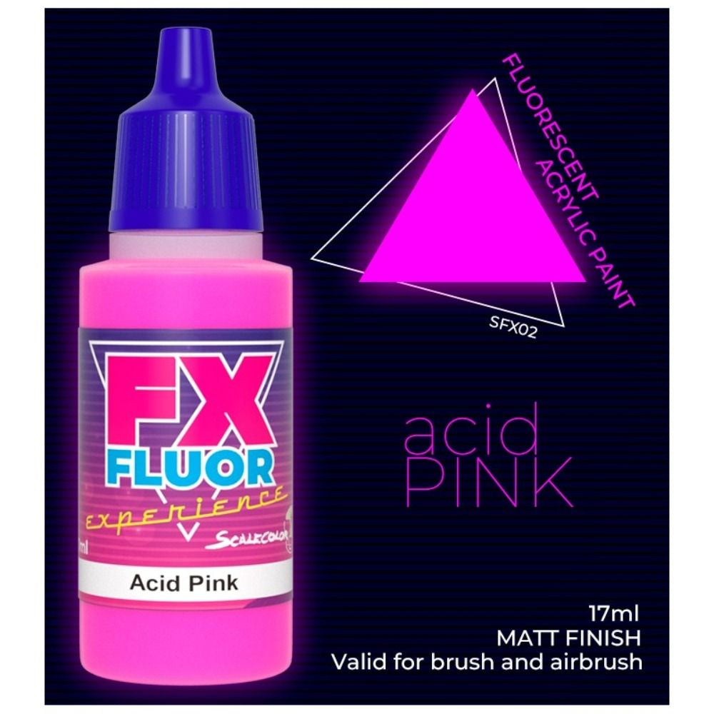 Scale 75 Scalecolor FX Acid Pink (17ml) SFX-02 Acrylic Paint