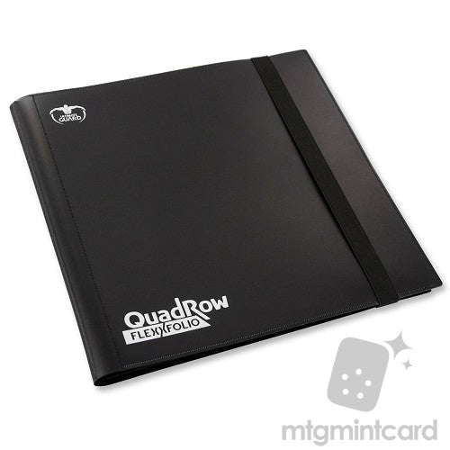Ultimate Guard 12-Pocket Quadrow FlexXfolio Black