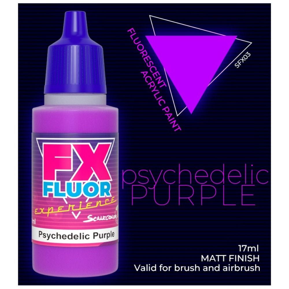 Scale 75 Scalecolor FX Psychadelic Purple (17ml) SFX-03 Acrylic Paint