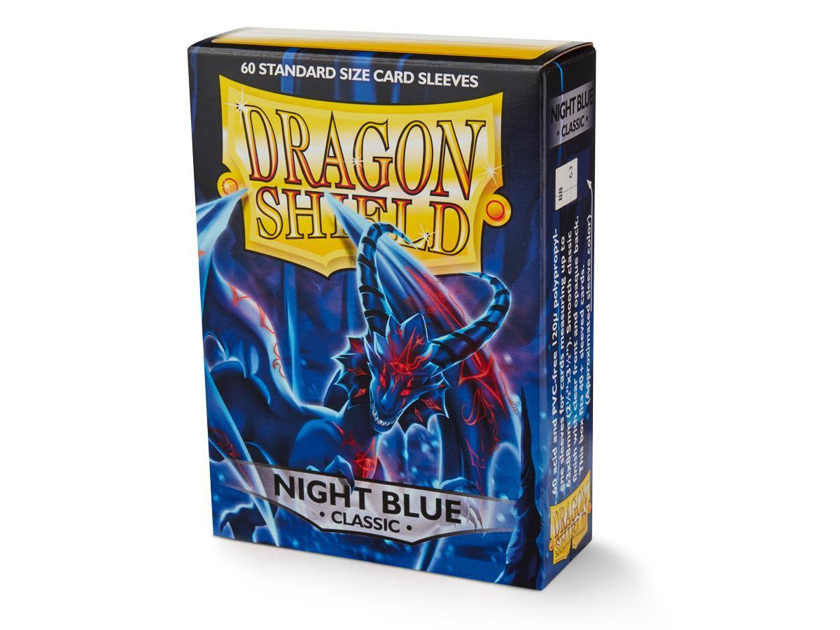 Dragon Shield - Card Sleeves - Classic Night Blue Standard Size (60)