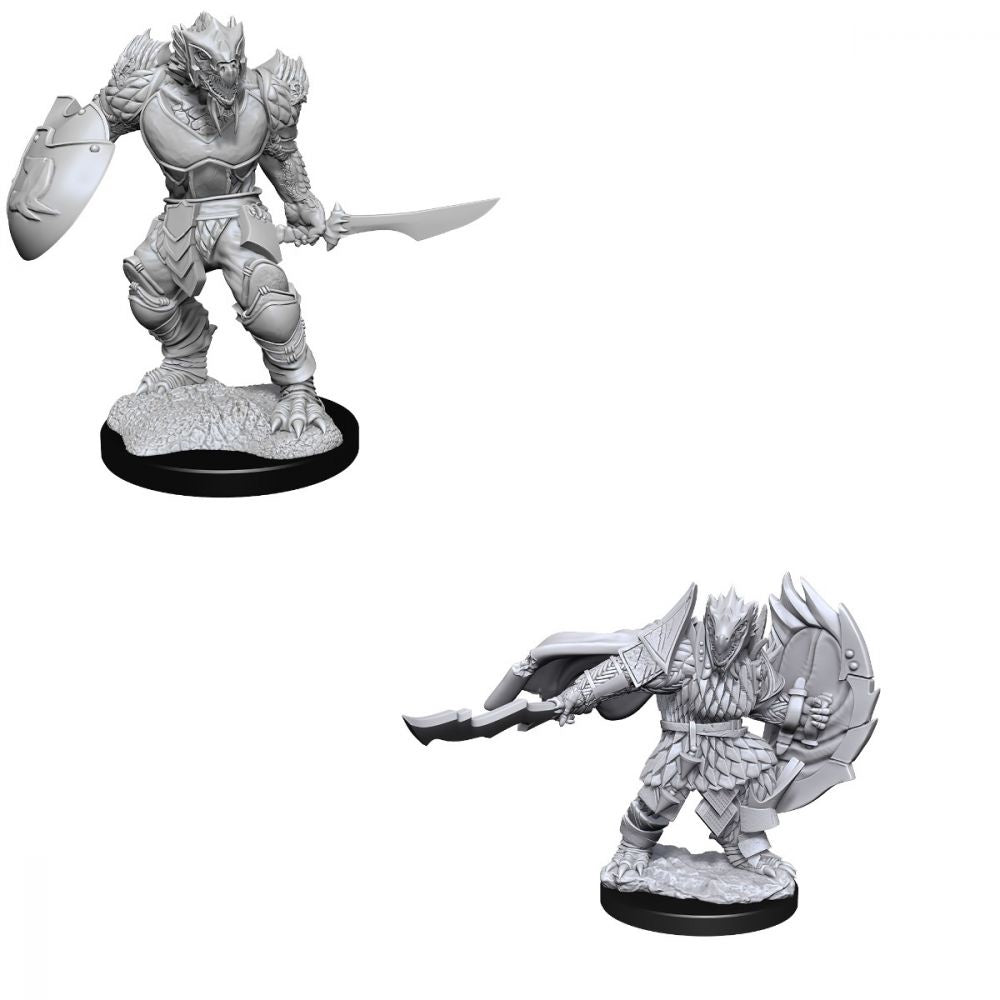 Dungeons &amp; Dragons - Nolzurs Marvelous Unpainted Miniatures Dragonborn Fighter Male