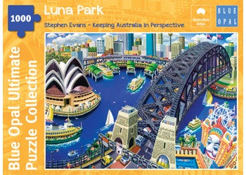 Blue Opal - Evans: Lunar Park 1000 Piece Jigsaw
