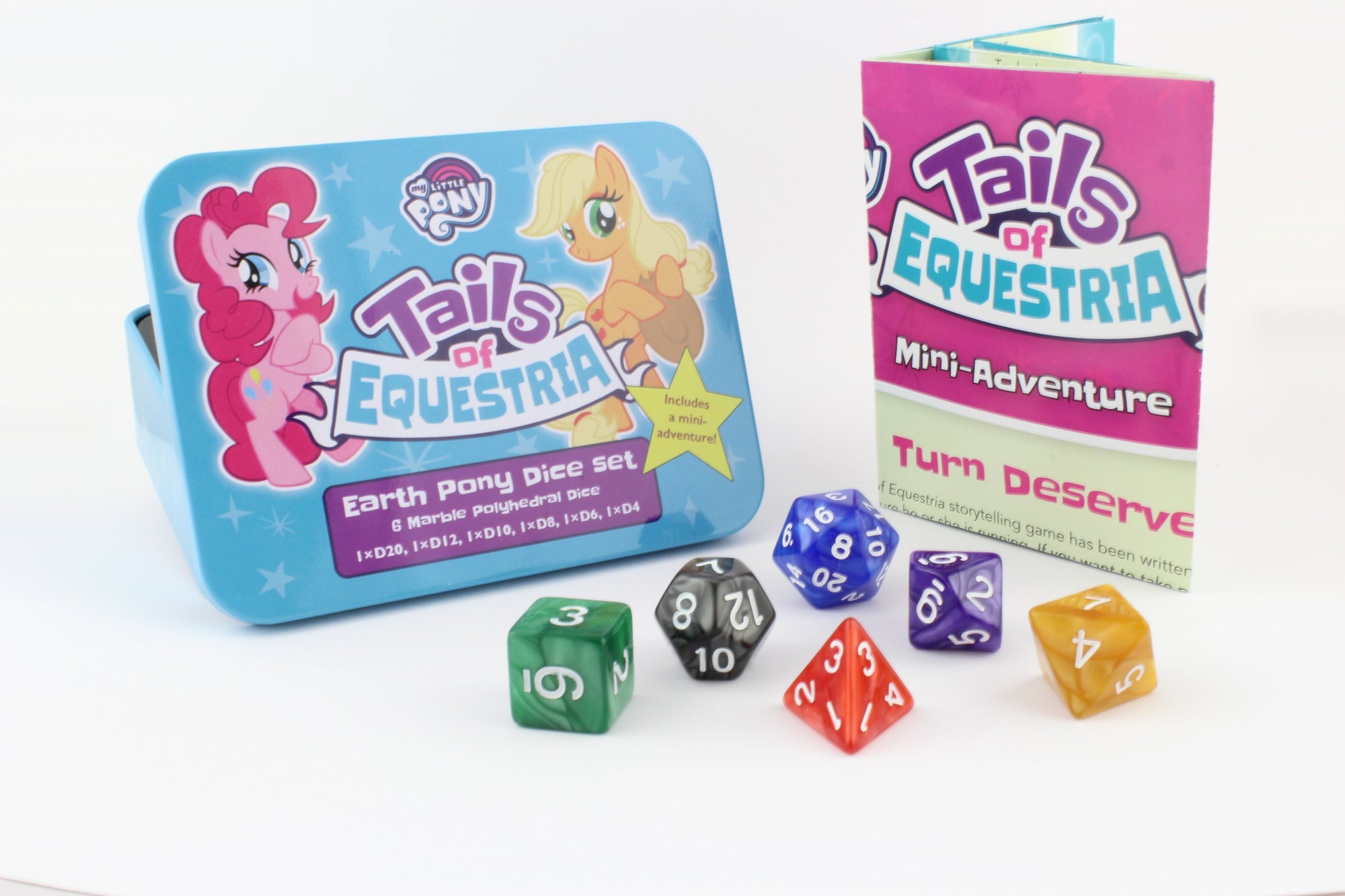 My Little Pony Rpg Tails Of Equestria Earth Pony Dice Set - Good Games