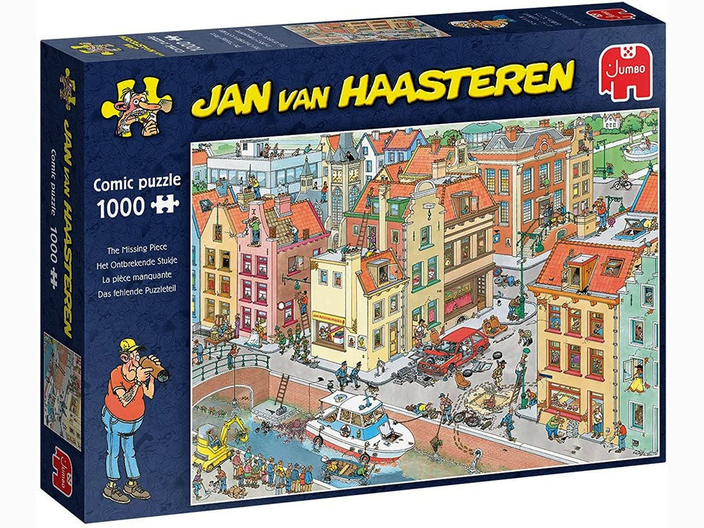 Jumbo The Missing Piece Jan Van Haasteren 1000 Piece Jigsaw