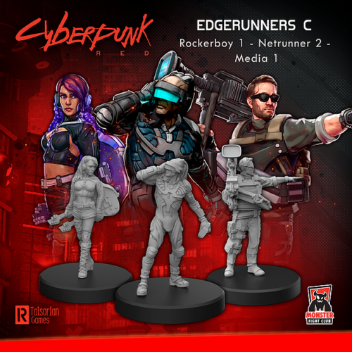 Cyberpunk Red RPG: Edgerunners C - Rocker Netrunner and Media