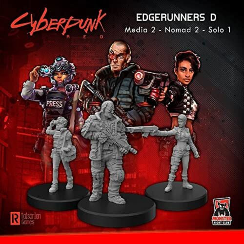 Cyberpunk Red RPG: Edgerunners D - Solo Nomad and Media