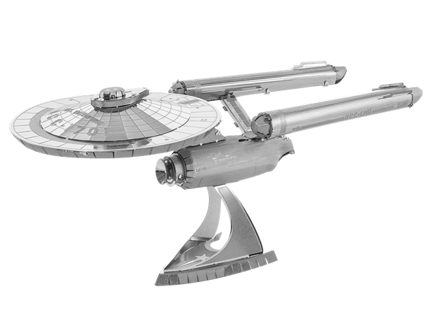 USS ENTERPRISE NCC-1701: STAR TREK - METAL EARTH - Good Games