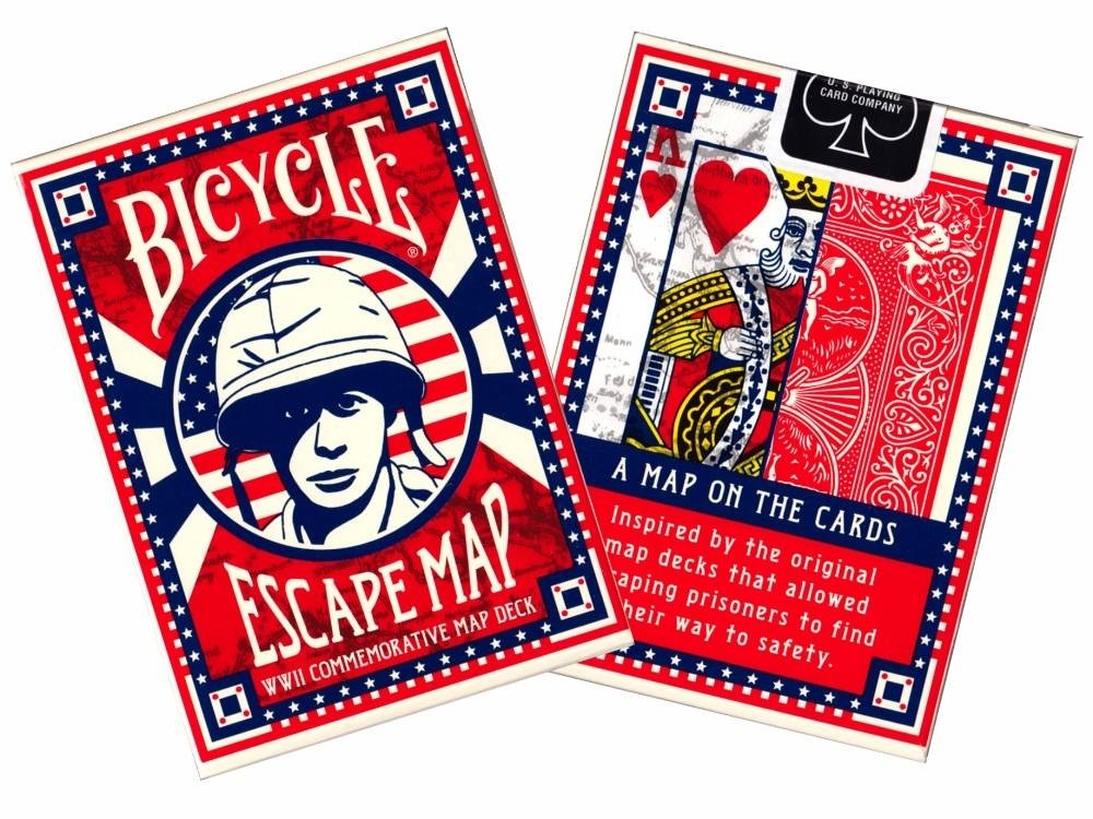 Bicycle: Escape Map Playing Cards