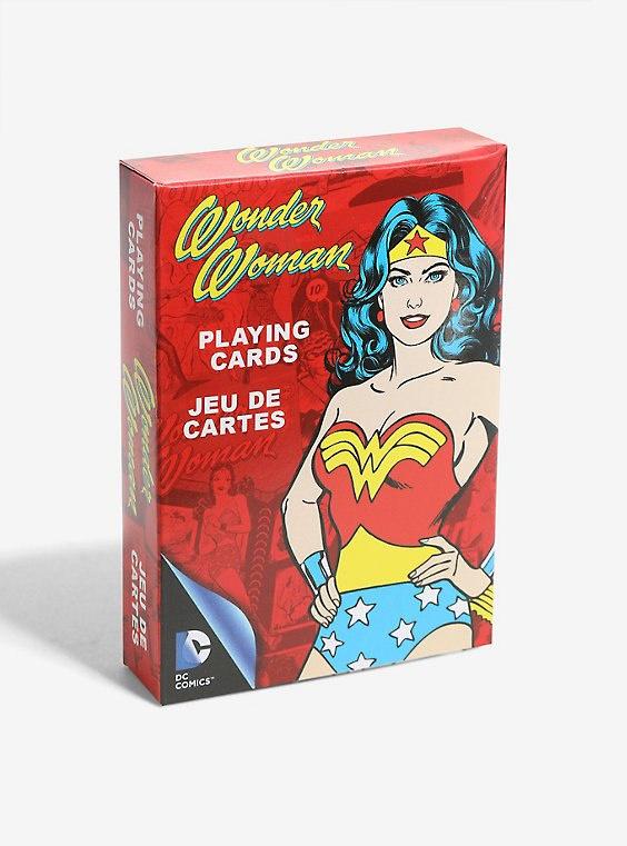 Dc Comics Retro Wonder Woman Playing Cards - Good Games
