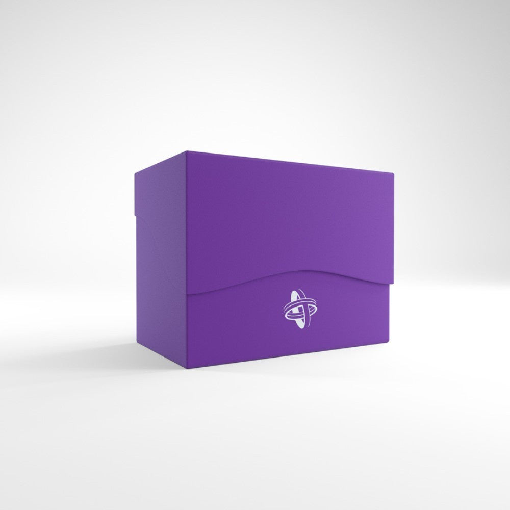 Gamegenic Side Holder 80+ Purple Deck Box