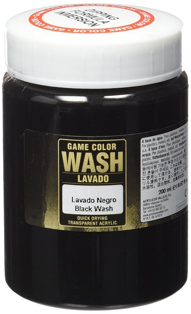Vallejo Game Colour Black Wash
