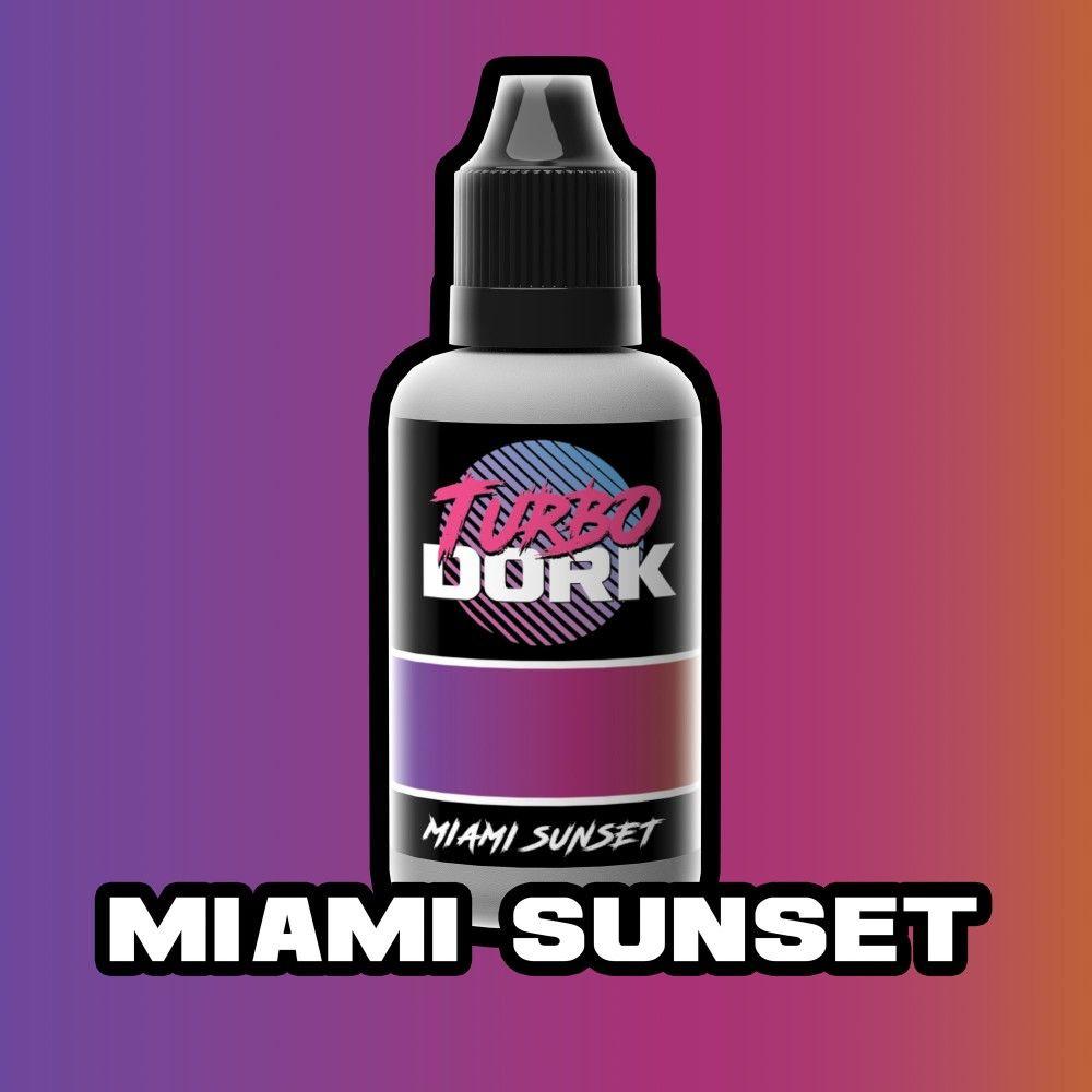 Turbo Dork Miami Sunset Turboshift Acrylic Paint 20ml Bottle - Good Games