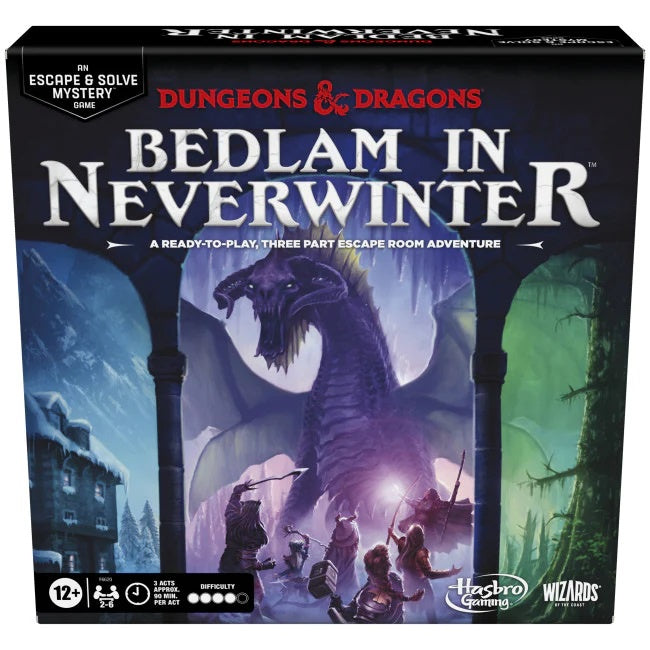 Dungeons &amp; Dragons: Bedlam in Neverwinter: An Escape &amp; Solve Mystery Game