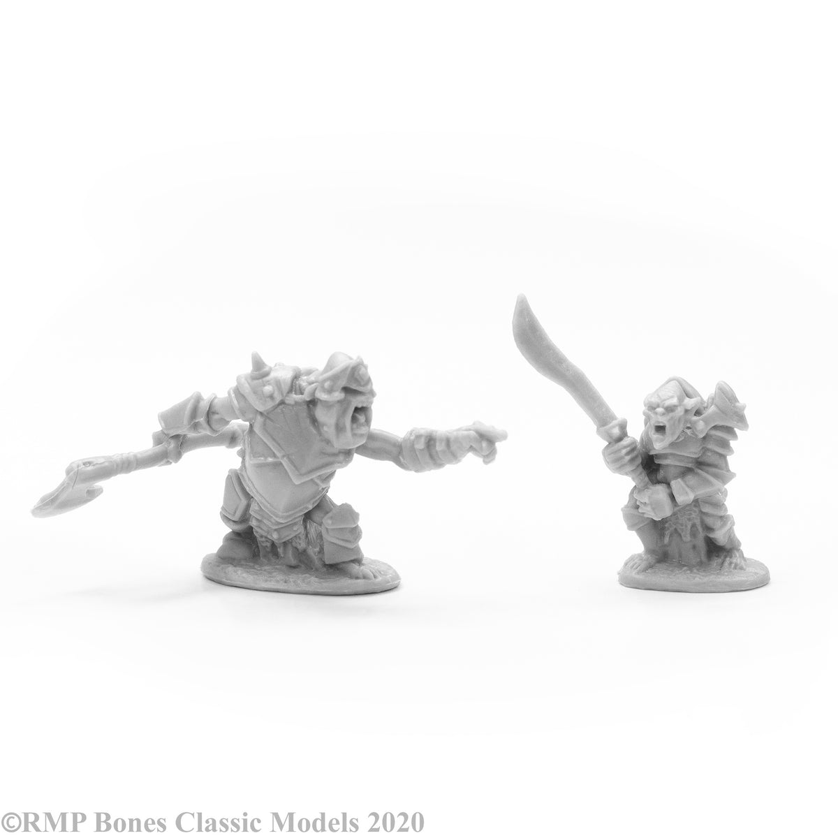 Armored Goblin Leaders -2 (Ben Siens sculpt)