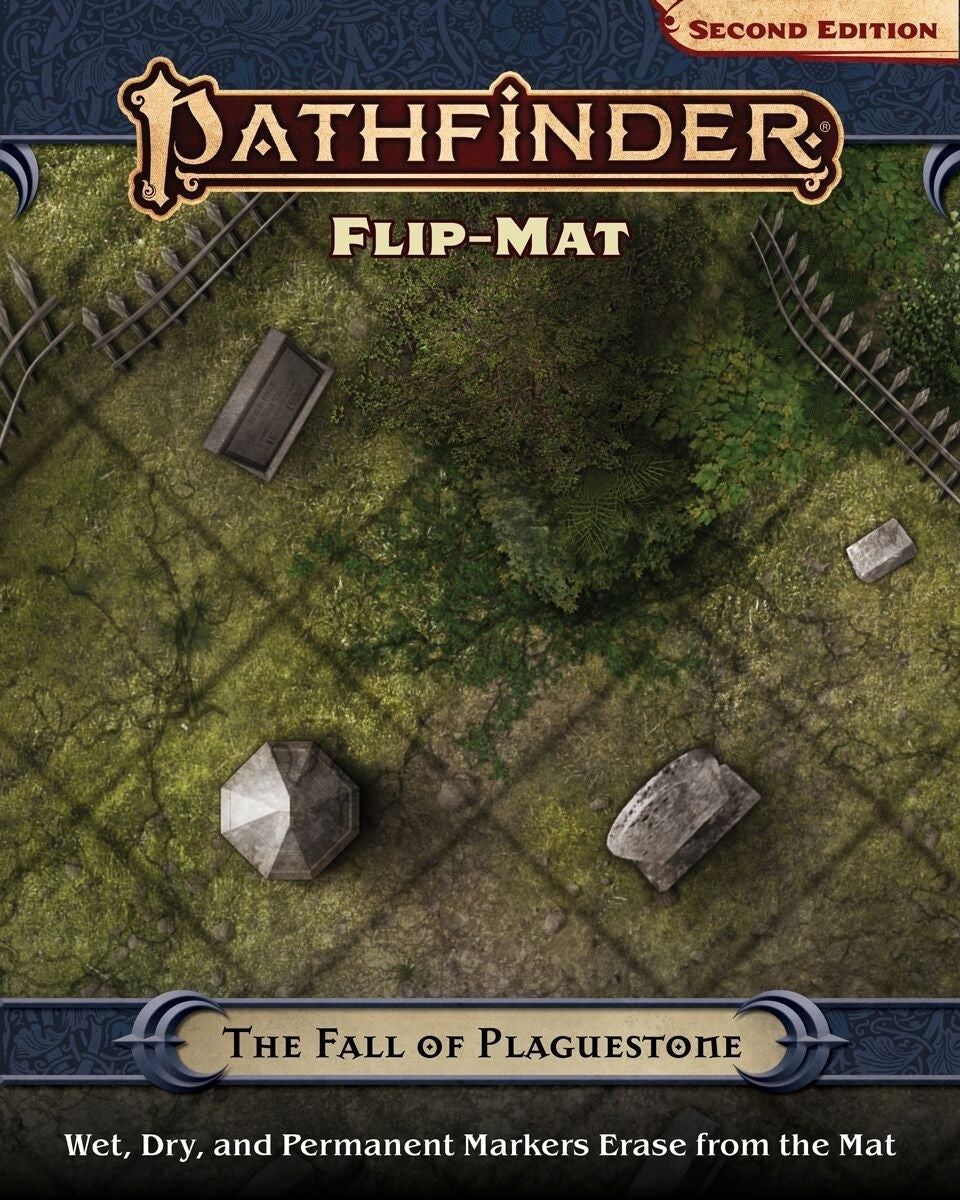Pathfinder Second Edtion Flip Mat The Fall Of Plaguestone