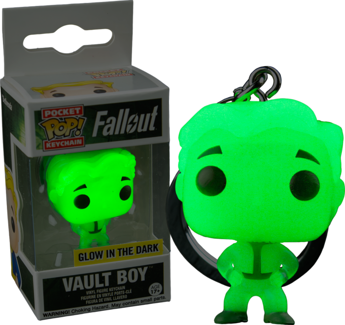 Fallout - Vault Boy Green GW Pop! Keychain
