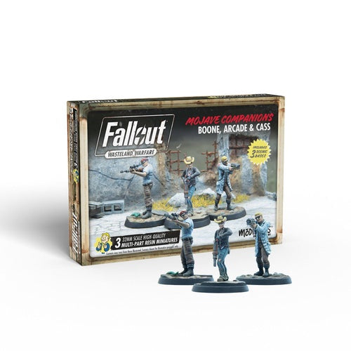 Fallout Wasteland Warfare - Boone Arcade and Cass