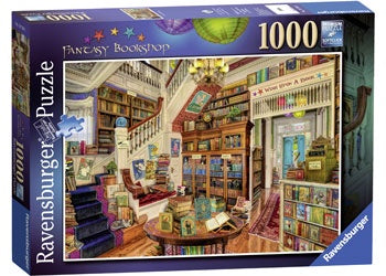 Ravensburger - The Fantasy Bookshop 1000 Piece Jigsaw