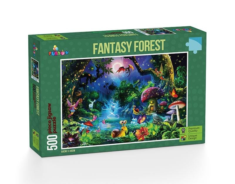Funbox Fantasy Forest 500 Piece Jigsaw