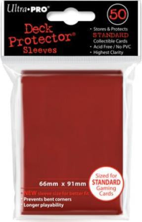 Sleeves Ultra Pro Standard Red (50CT)