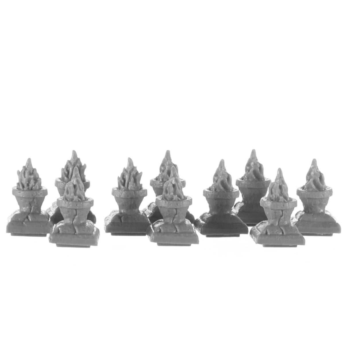 Reaper Bones Brazier Pillar Tops - 10