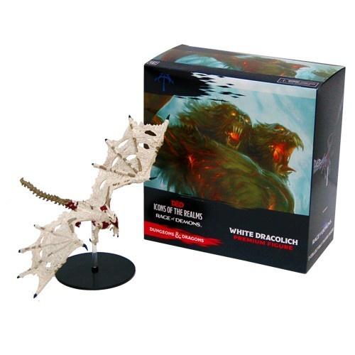 Dungeons and Dragons - Icons Of The Realms Rage Of Demons White Dracolich - Good Games