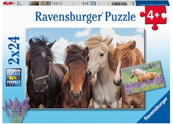 Ravensburger - Horse Friends 2x24 Piece Jigsaw