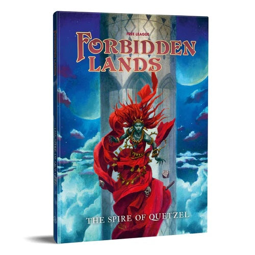 Forbidden Lands RPG Quetzels Spire Scenario Compendium (Preorder)