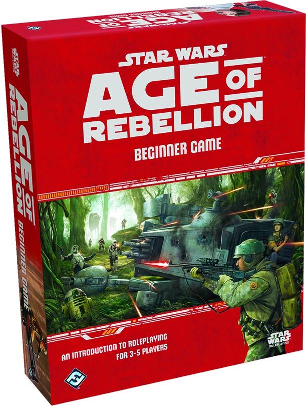 Star Wars Rpg Age Of Rebellion Beginner Box - Good Games