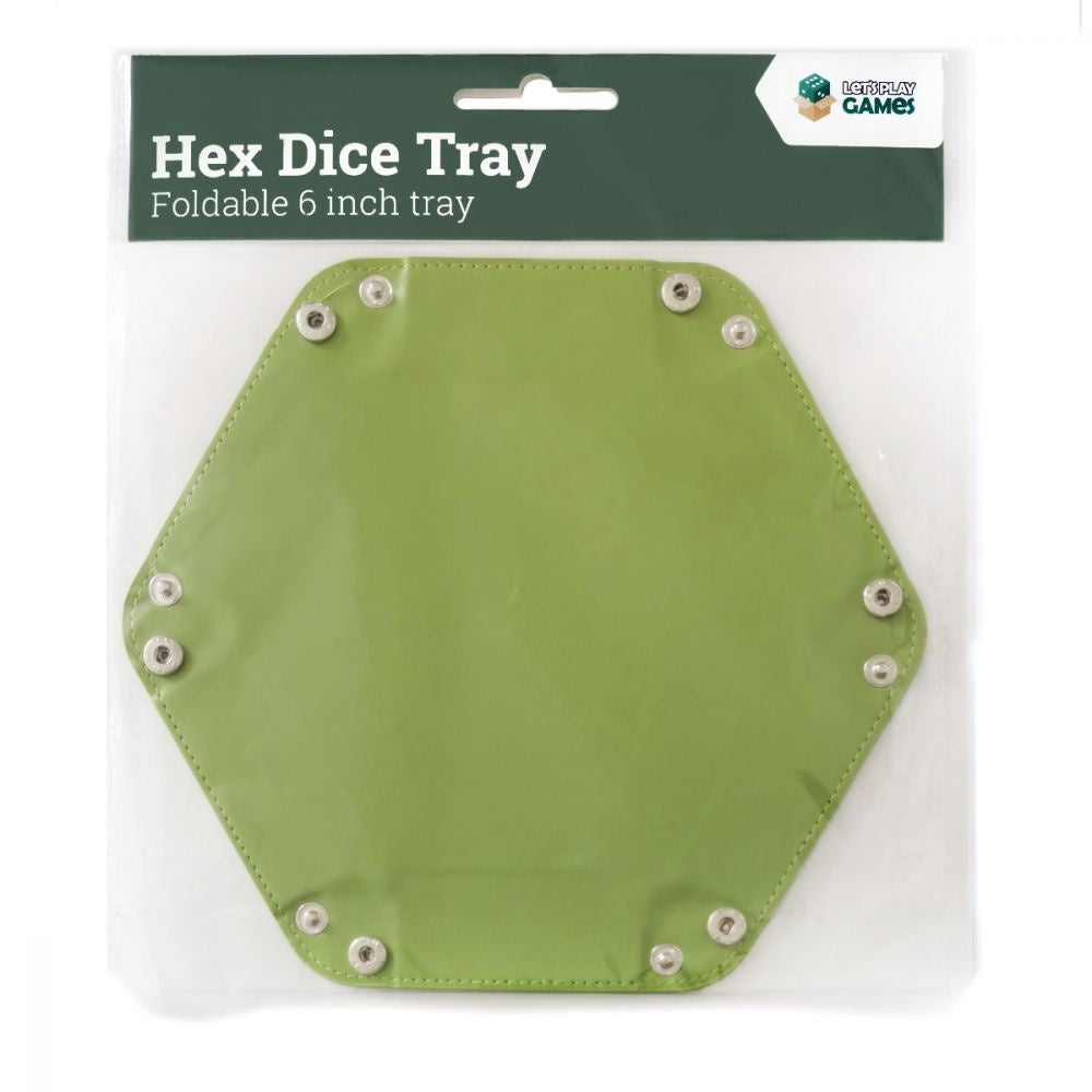 LPG Hex Dice Tray 6 Green
