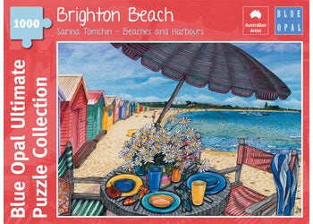 Blue Opal - Sarina Tomchin Brighton Beach 1000 Piece Jigsaw