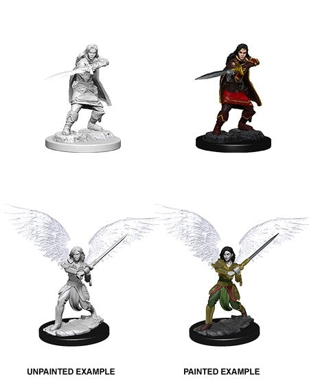 Dungeons &amp; Dragons - Nolzurs Marvelous Unpainted Miniatures Female Aasimar Fighter