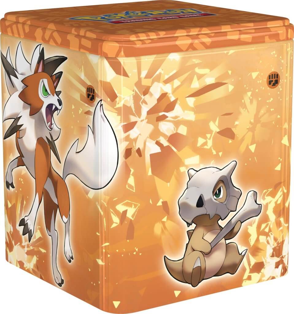 Pokemon TCG Stacking Tin Fighting/Fire/Darkness