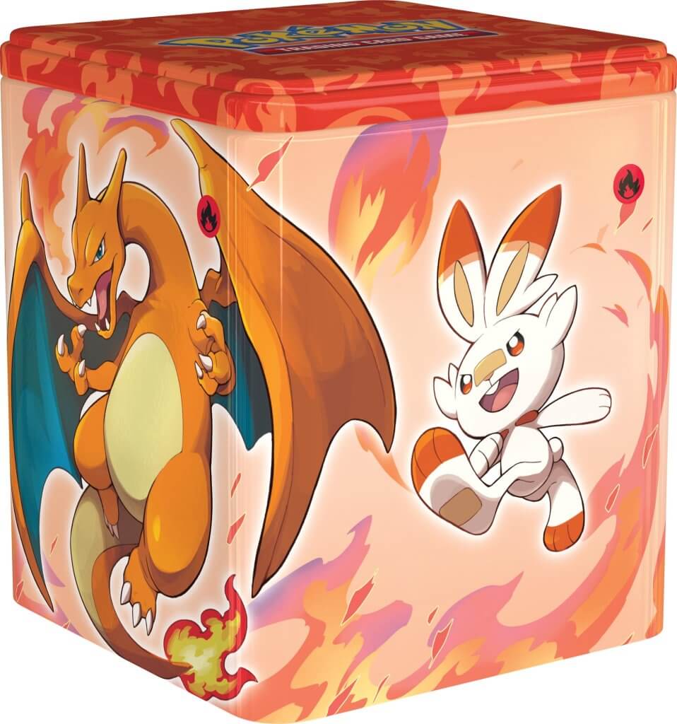 Pokemon TCG Stacking Tin Fighting/Fire/Darkness