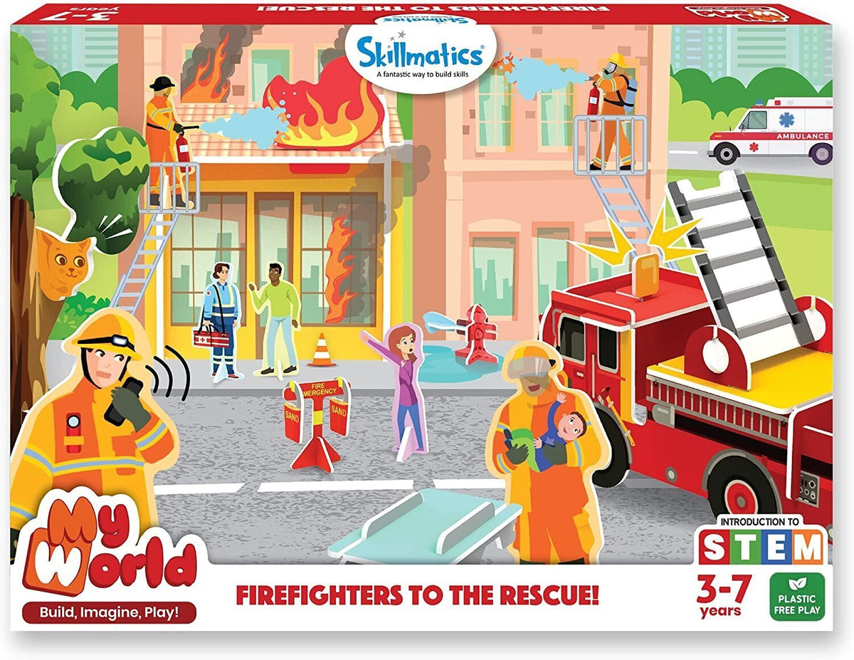 Skillmatics - My World Firefighters To The Rescue