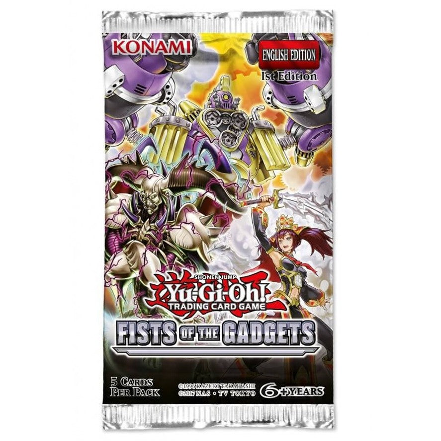 Yu-Gi-Oh! - Fists Of The Gadgets Booster Pack