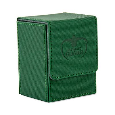 Ultimate Guard Flip Deck Case 80+ Standard Size Xenoskin Green