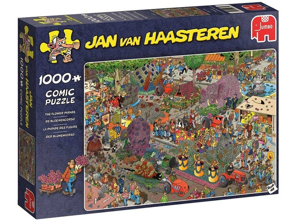 The Flower Parade Jan Van Haasteren 1000 Piece Jigsaw Jumbo