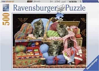 Jigsaw Puzzle Knitter's Delight 500pc - Good Games