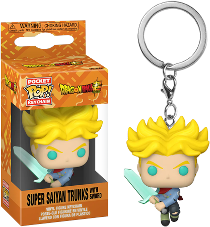 Dragon Ball Super - SS Trunks SSword Pop! Keychain