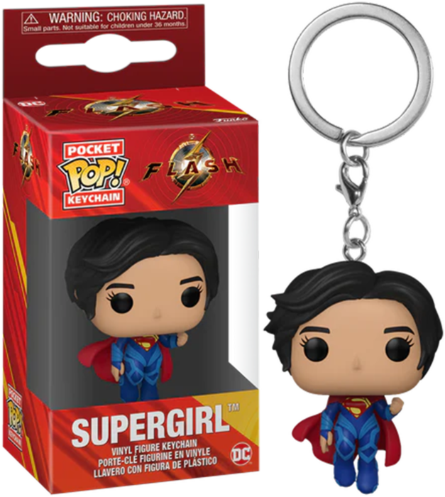 The Flash 2023 Supergirl Pop Keychain