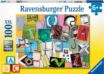 Ravensburger Funny Alphabet - 100 Piece Jigsaw