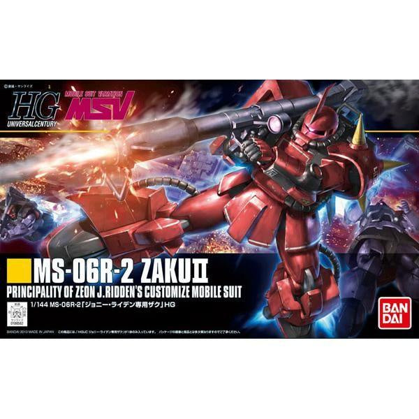 Bandai 1/144 Hguc Ms-06R-2 Zaku Ii Johnny Ridden Custom - Gundam