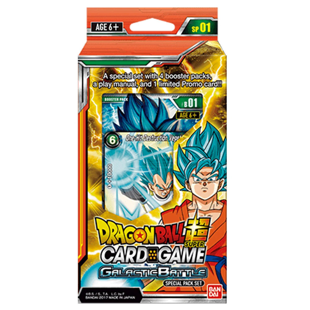 Dragon Ball Super Card Game Galactic Battle Special Pack [DBS-B01]