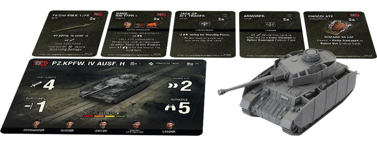 World of Tanks Miniatures Game - Panzer IV H