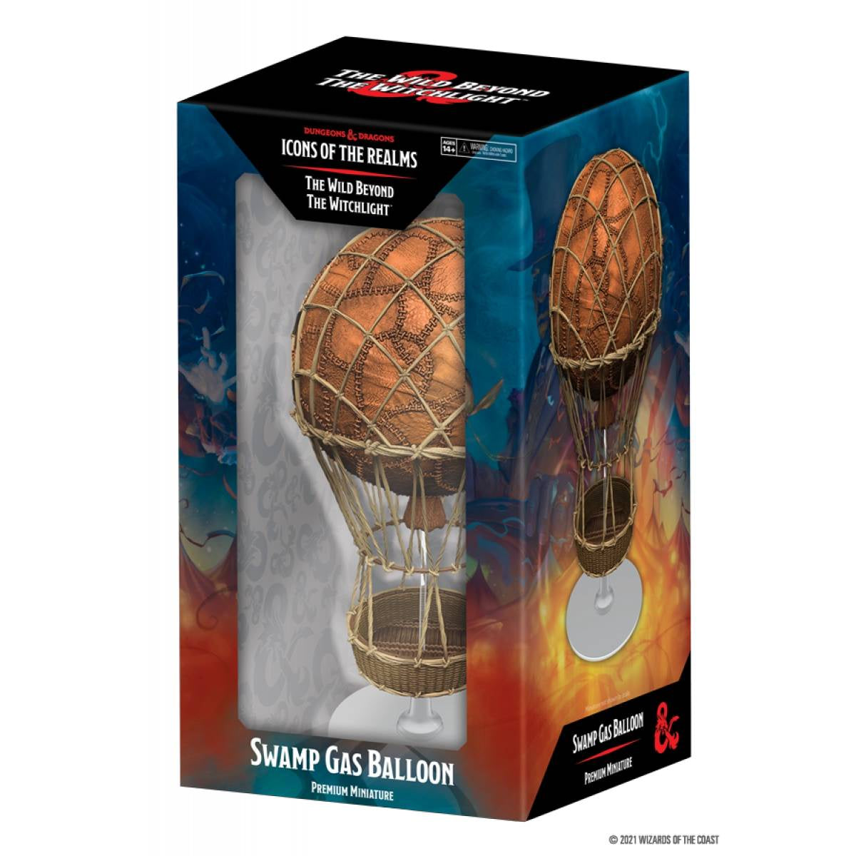 Dungeons &amp; Dragons Icons of the Realms Miniatures The Wild Beyond the Witchlight Swamp Gas Balloon Premium