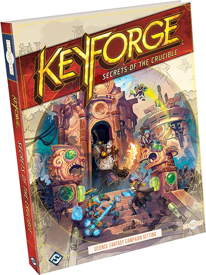 KeyForge Genesys - Secrets of the Crucible RPG