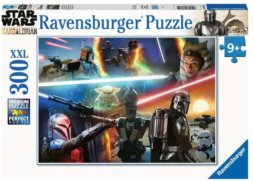 Ravensburger Star Wars The Mandalorian Crossfire - 300 Piece XXL Jigsaw