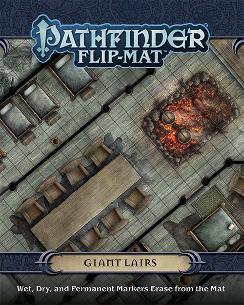 Pathfinder Flip Mat Giant Lair